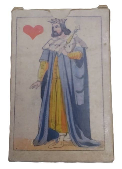 Mazzo Carte di Chiari Italia XIX Secolo Anno 1850 Ristampa 2004 Museo Fournier