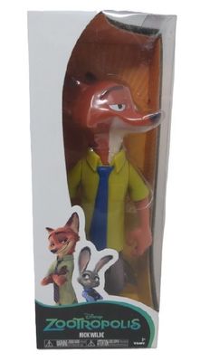Action Figure Pupazzo Zootropolis Disney Nick Wild Volpe da Collezione