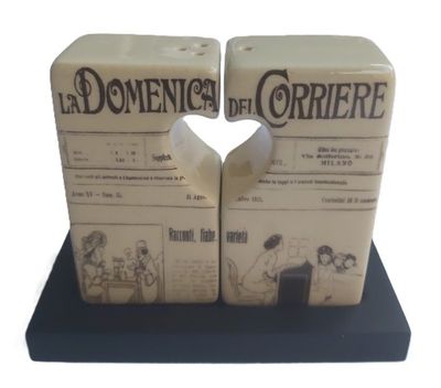 Dispenser Set Sale e Pepe La Domenica del Corriere Vintage