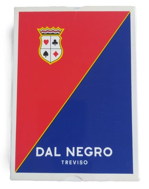 Mazzo Carte Giganti Jumbo Poker Dal Negro Back Blue