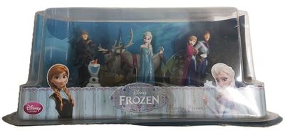 Deluxe Figurine Playset PVC Frozen Disney Set 6 Personaggi