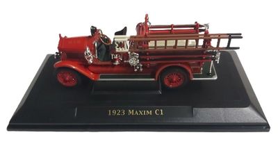 Modellino Camion Pompieri 1923 Maxim C1 Scala 1:43 Fire Luxury Die Cast