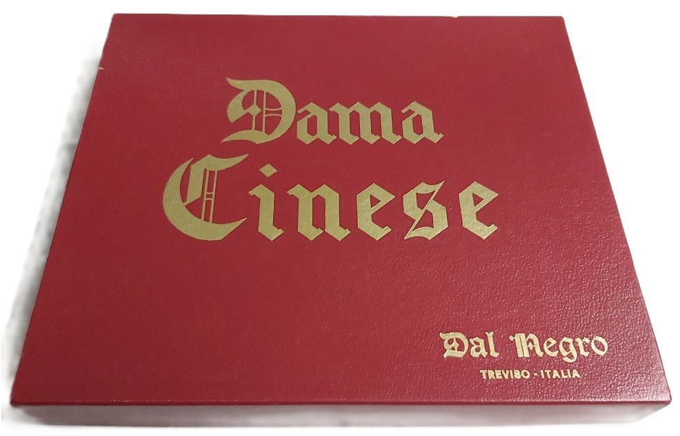 Dama Cinese Chinese Chequers Dal Negro Legno Anni ’80
