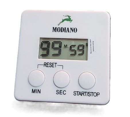 Orologio White Poker Digital Timer Texas Hold'em Modiano