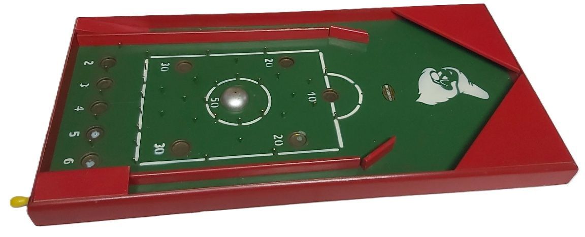 Bagatelle Flipper Gioco Legno Antico Aerogiocattoli Torino