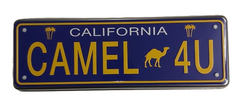 Tobacciana Scatola VUOTA Metallo Tin Box Camel Lights Filter California 4U Cigarettes Tobacciana Scatola VUOTA Metallo Tin Box Camel Lights Filter California 4U Cigarettes