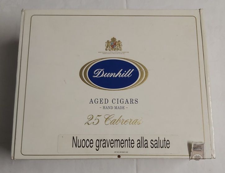 Tobacciana Scatola Legno VUOTA Wooden Box Cigars Hand Made Sigari Dunhill Cabreras Tobacciana Scatola Legno VUOTA Wooden Box Cigars Hand Made Sigari Dunhill Cabreras