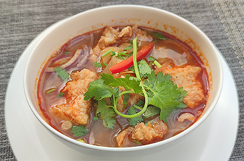 Soupe de poisson à la citronnelle