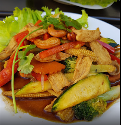 Légumes sautés au wok