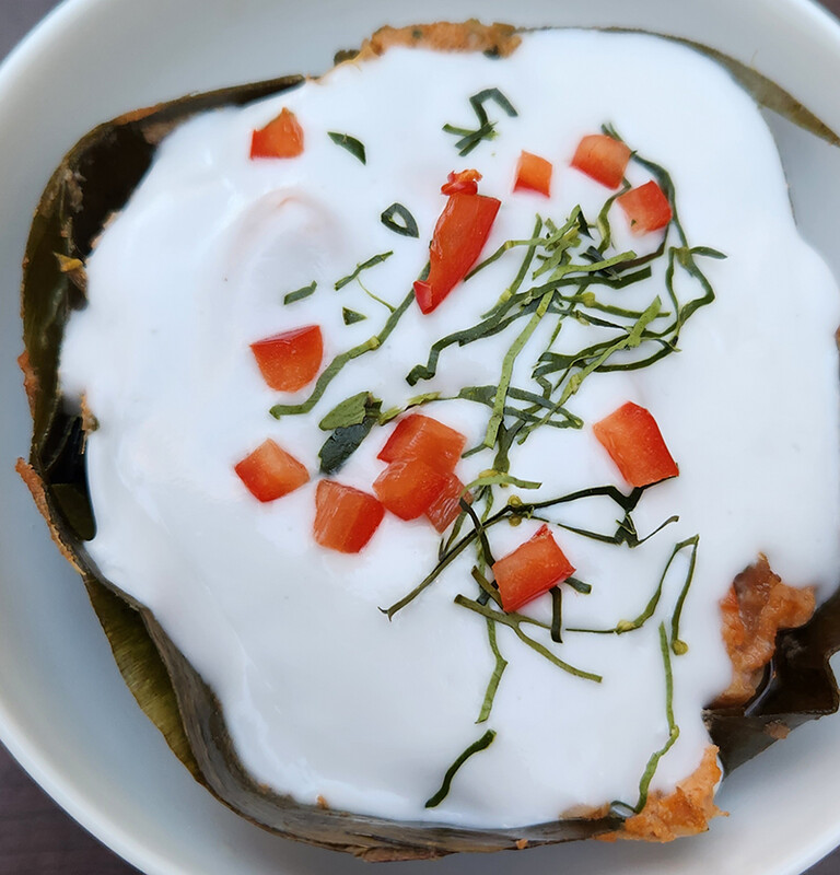 Duo de poissons marinés aux herbes Thaï