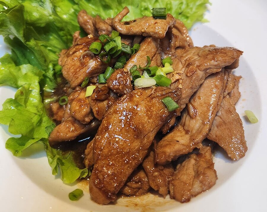 Porc au caramel