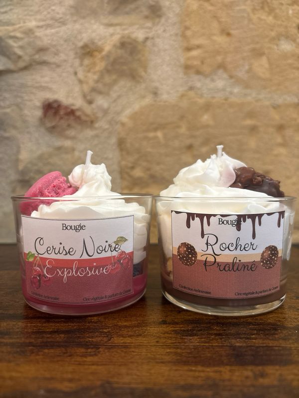 Bougie Gourmande (petit modèle) pour REVENDEURS