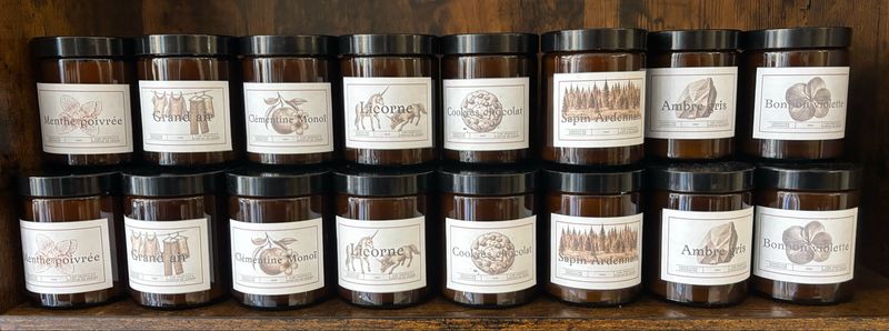 Bougie "L'Ambrée" pour REVENDEURS