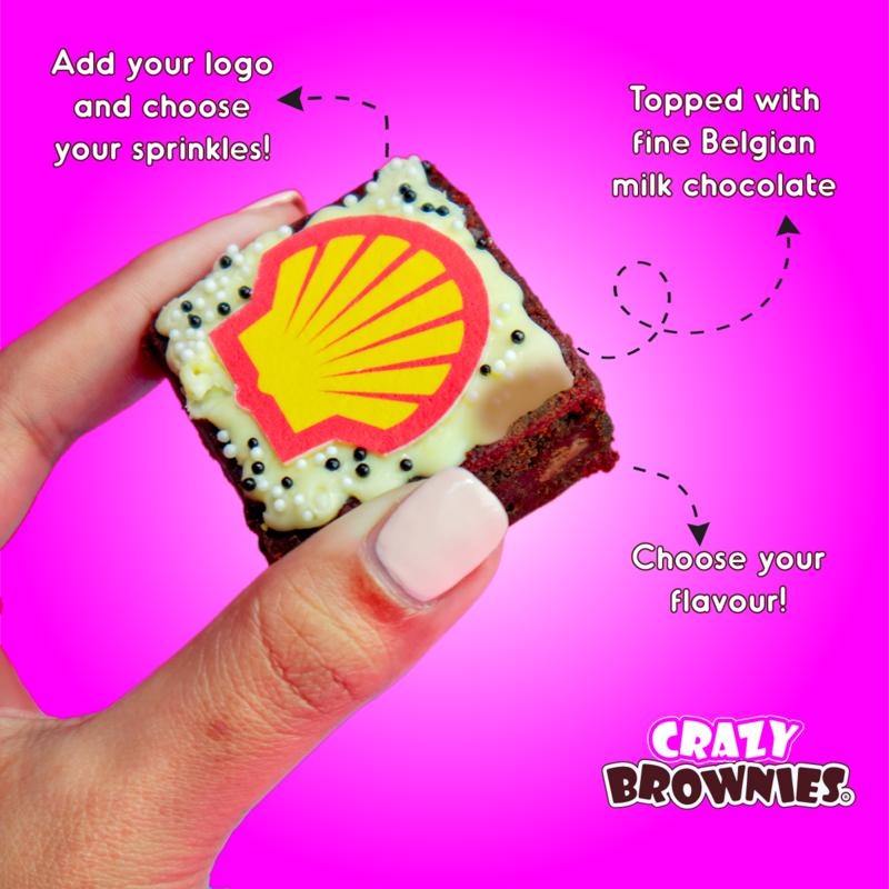 24 Corporate Mini Brownies