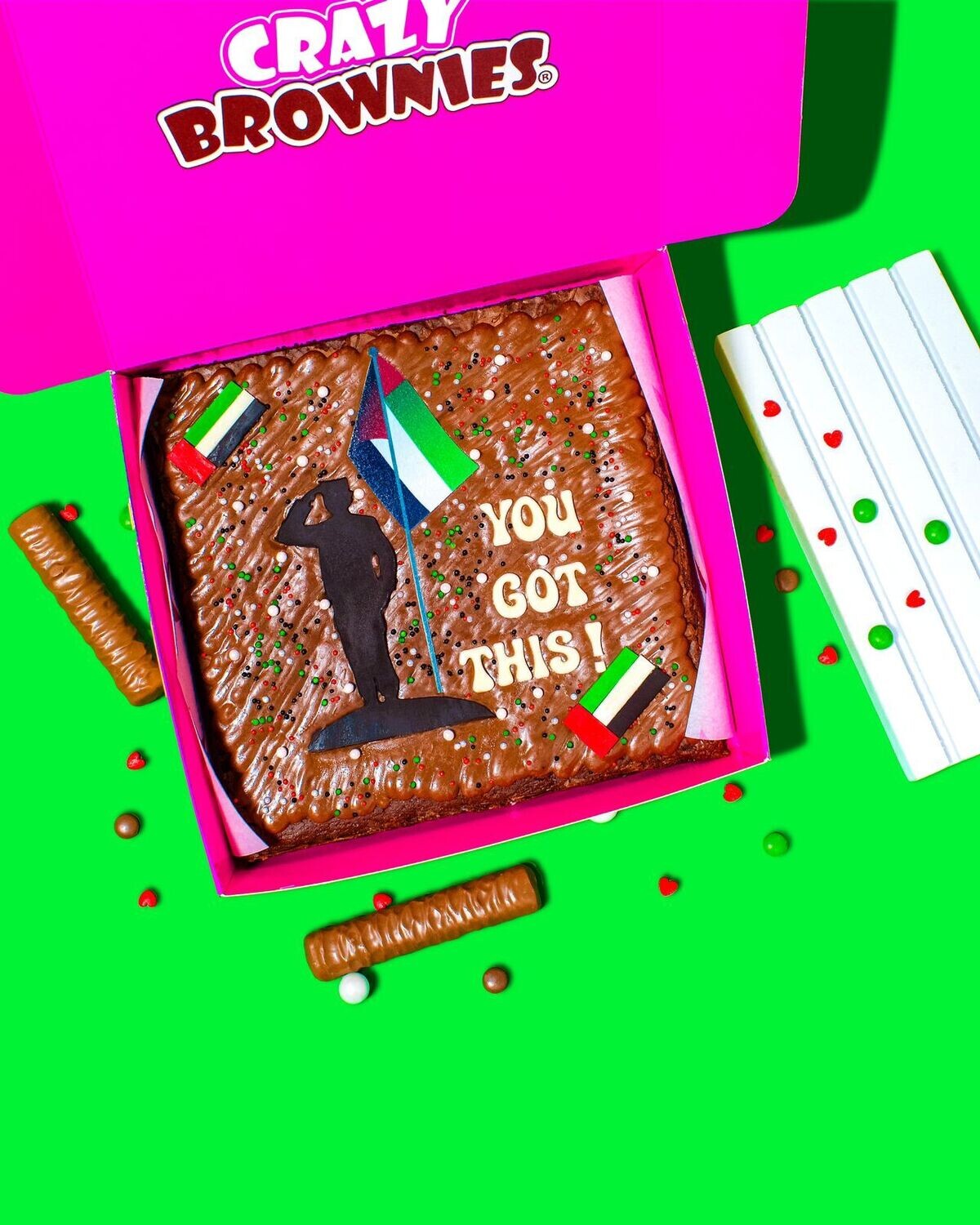 You Got This! Brownie Slab