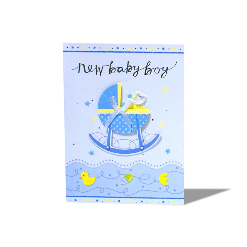 Newborn Baby Boy Card