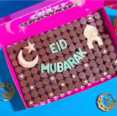 Eid Mubarak Brownie Bon Bons