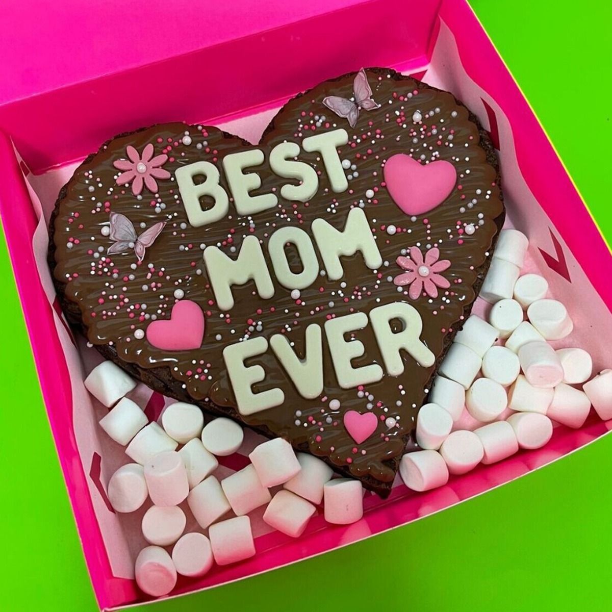 Brownie Heart - Best Mom Ever