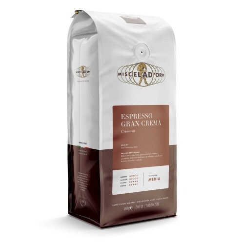 Miscela d'Oro Gran Crema Espresso Beans 6 x 1kg
