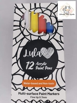 Acrylic Paint Pens 0.7mm 12pcs