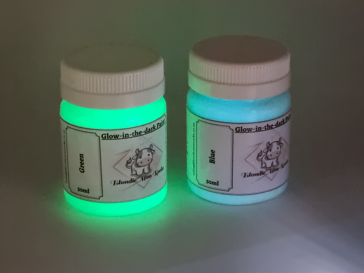 Glow-in-the-dark Paints