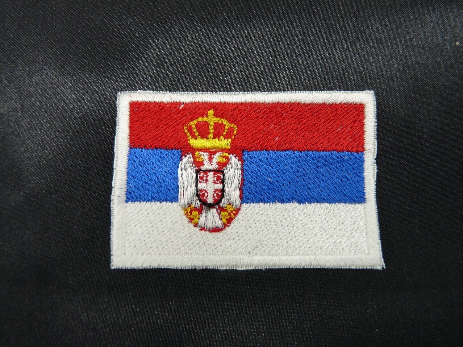 Nášivka na suchom zipse Srbská vlajka