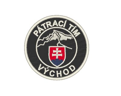 Nášivka: Pátrací tím východ okrúhla