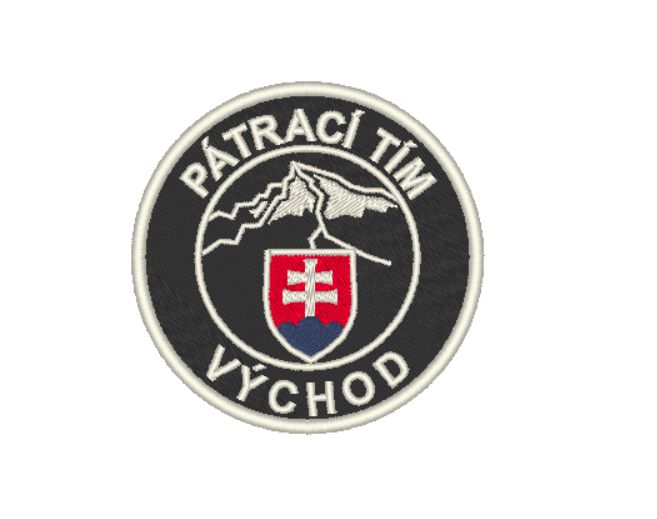 Nášivka: Pátrací tím východ okrúhla