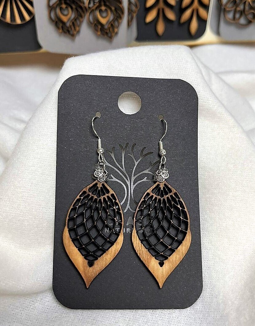 Ohrringe "Oriental Feather"