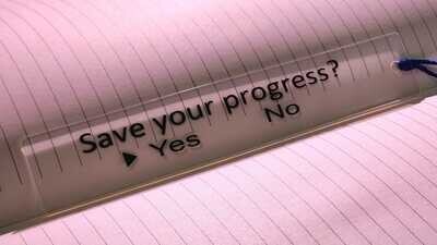 Save Progress Bookmark