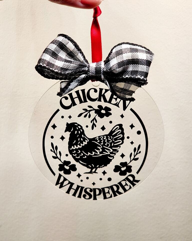 Chicken Whisperer Ornament