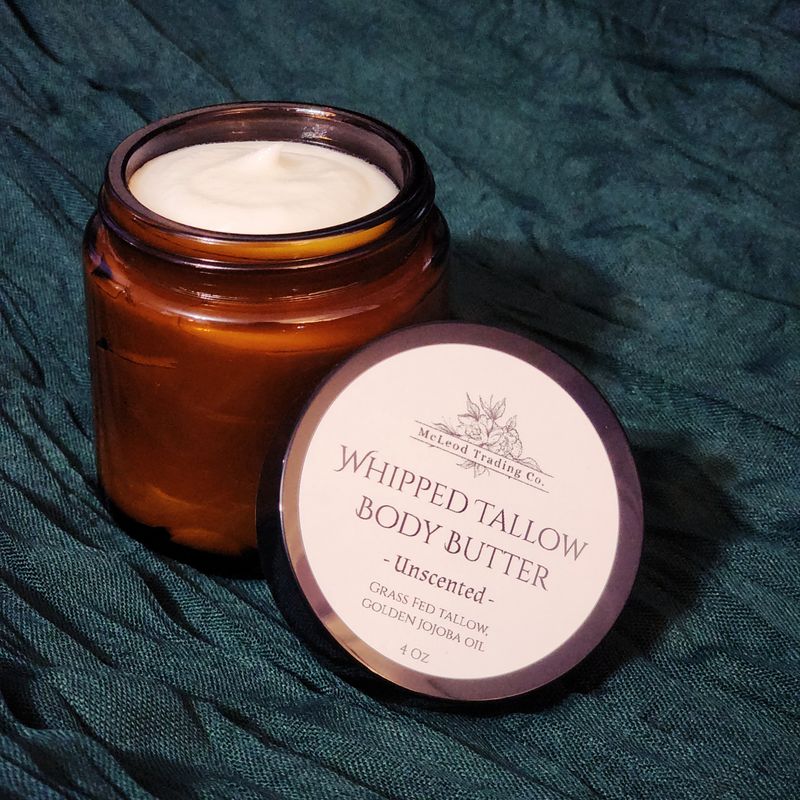 Whipped Tallow Body Butter 4 Oz