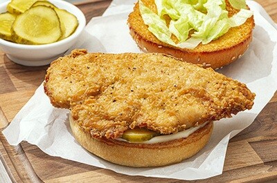 Fully Cooked Buttermilk Breaded Chicken Breast