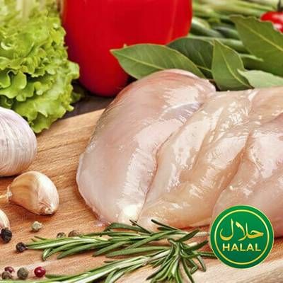 HALAL - Chicken Breasts -Boneless Skinless
