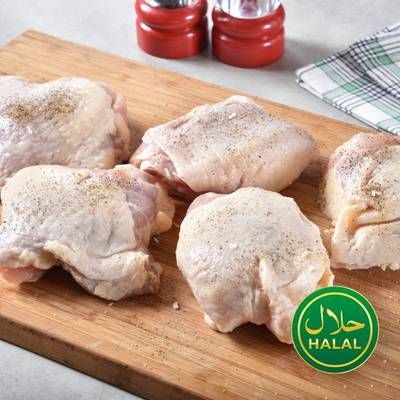 HALAL - Chicken Thighs – Bone-In / Skin-On