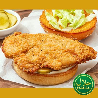 HALAL - Fully Cooked Buttermilk Breaded Chicken Breast