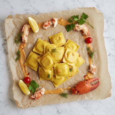 Artisan Lobster and Crab Ravioli