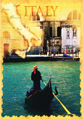 Italy postcard