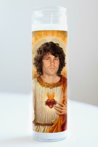 Illuminidol Jim Morrison Candle