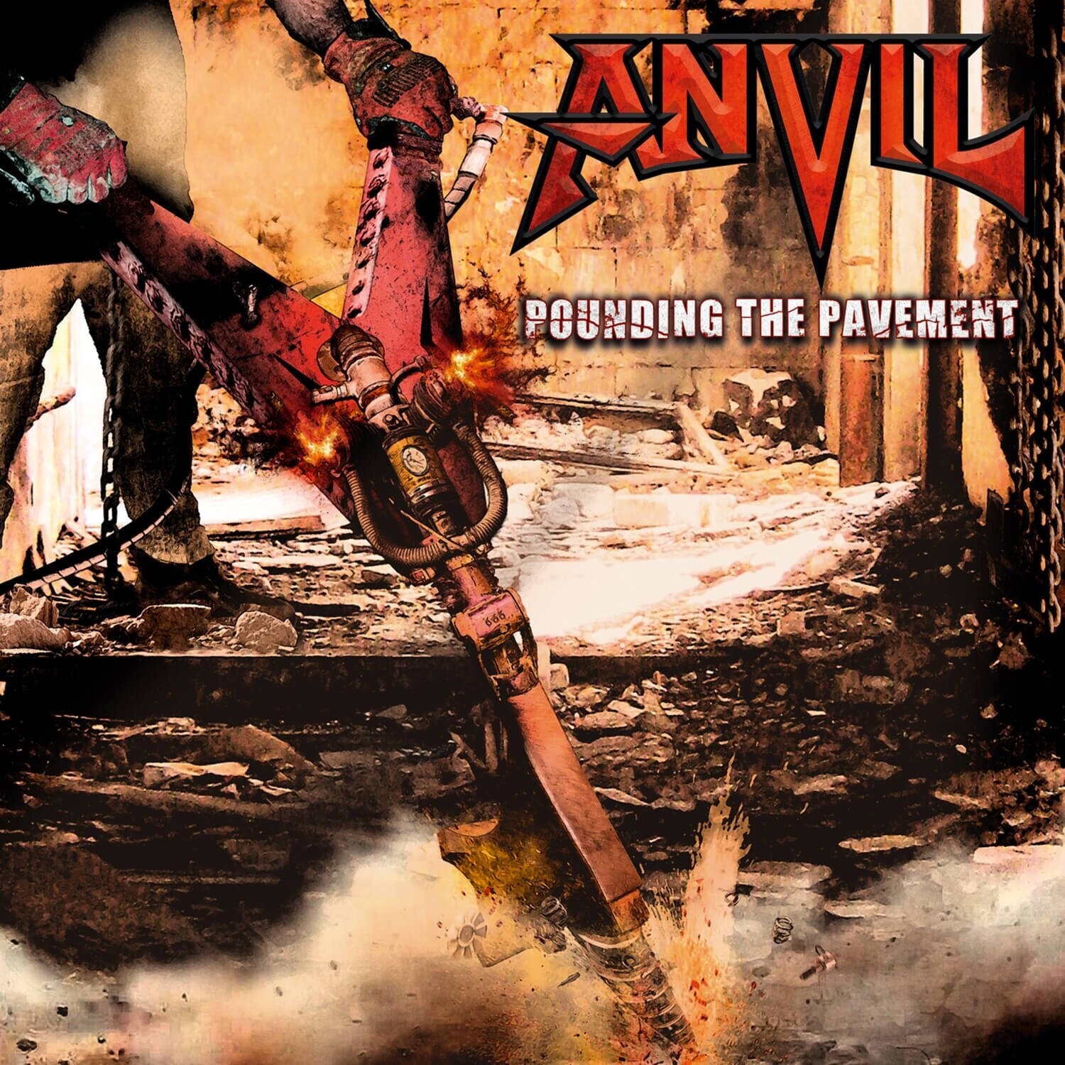 Anvil / Pounding The Pavement (Import)