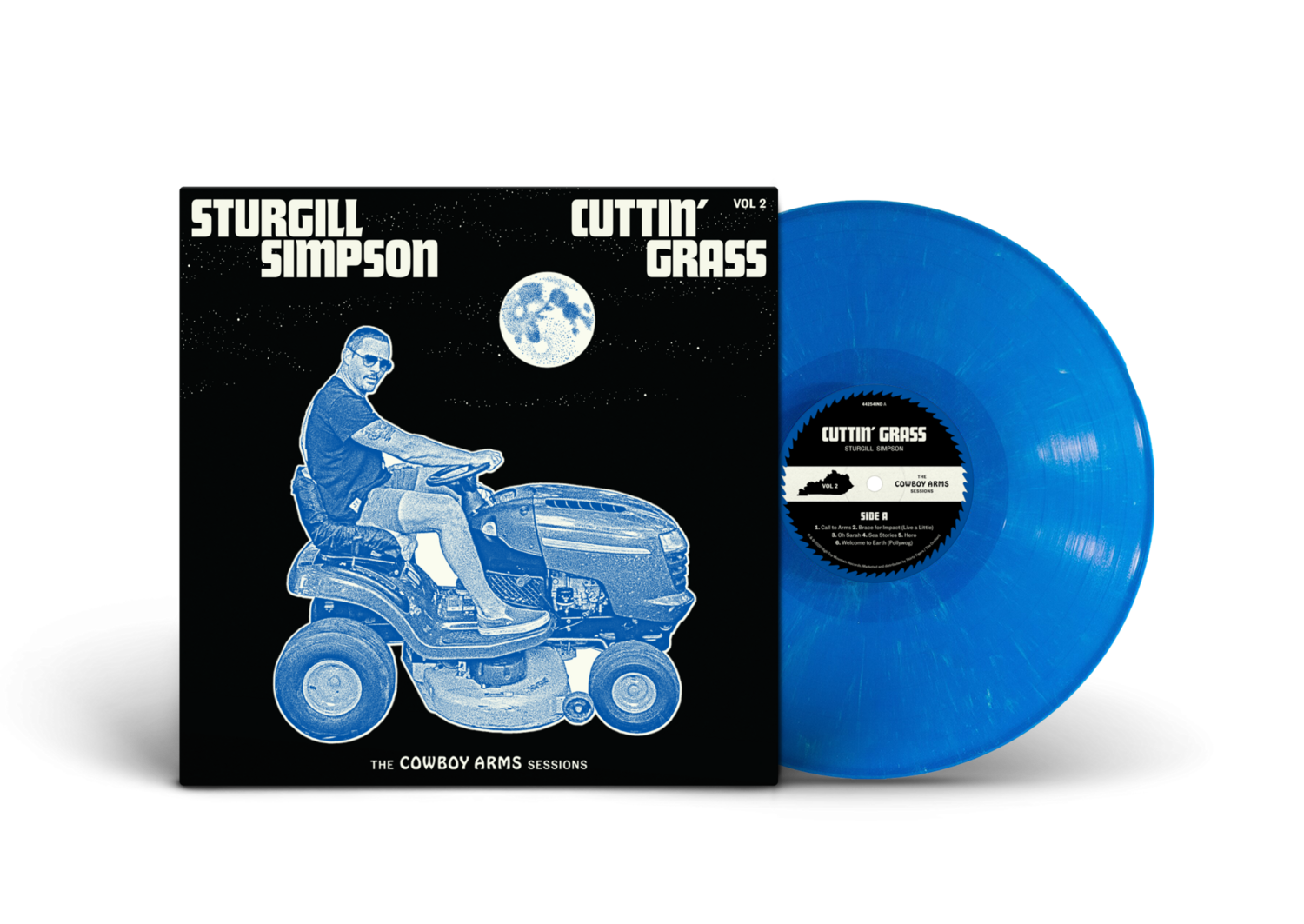 Sturgill Simpson / Cuttin' Grass 2 (Ex. Blue Swirl Vinyl)
