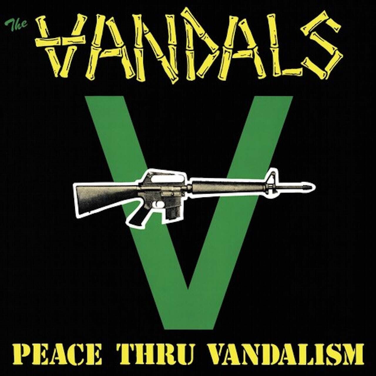 The Vandals / Peace Thru Vandalism GRN/BLK SPLATTER