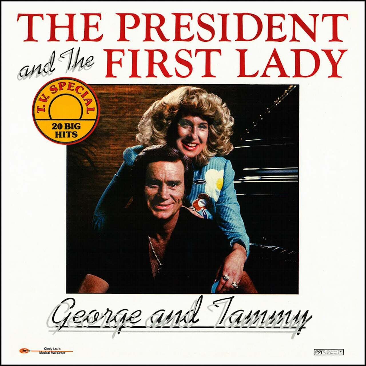 George Jones &amp; Tammy Wyette / The President And The First Lady
