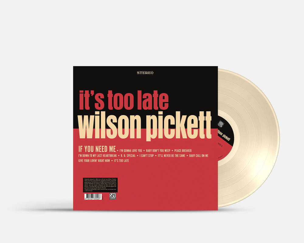 Wilson Pickett / It's Too Late