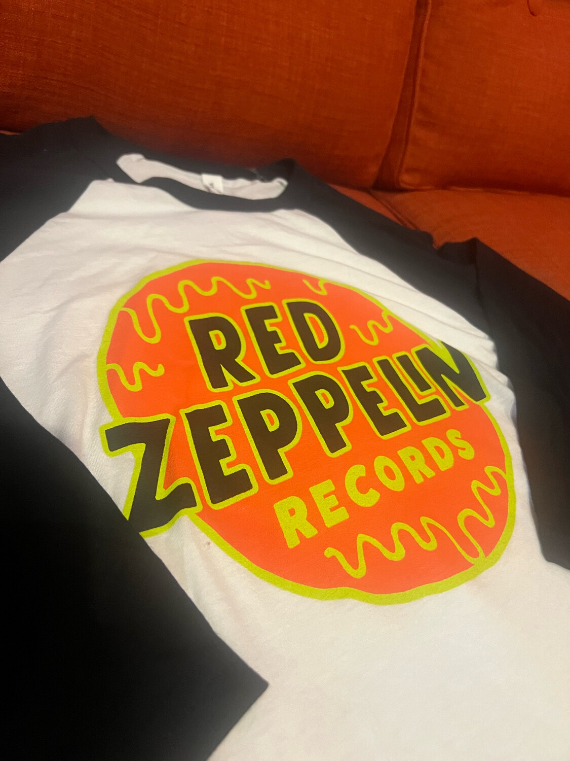 Red Zeppelin Baseball Tee XL