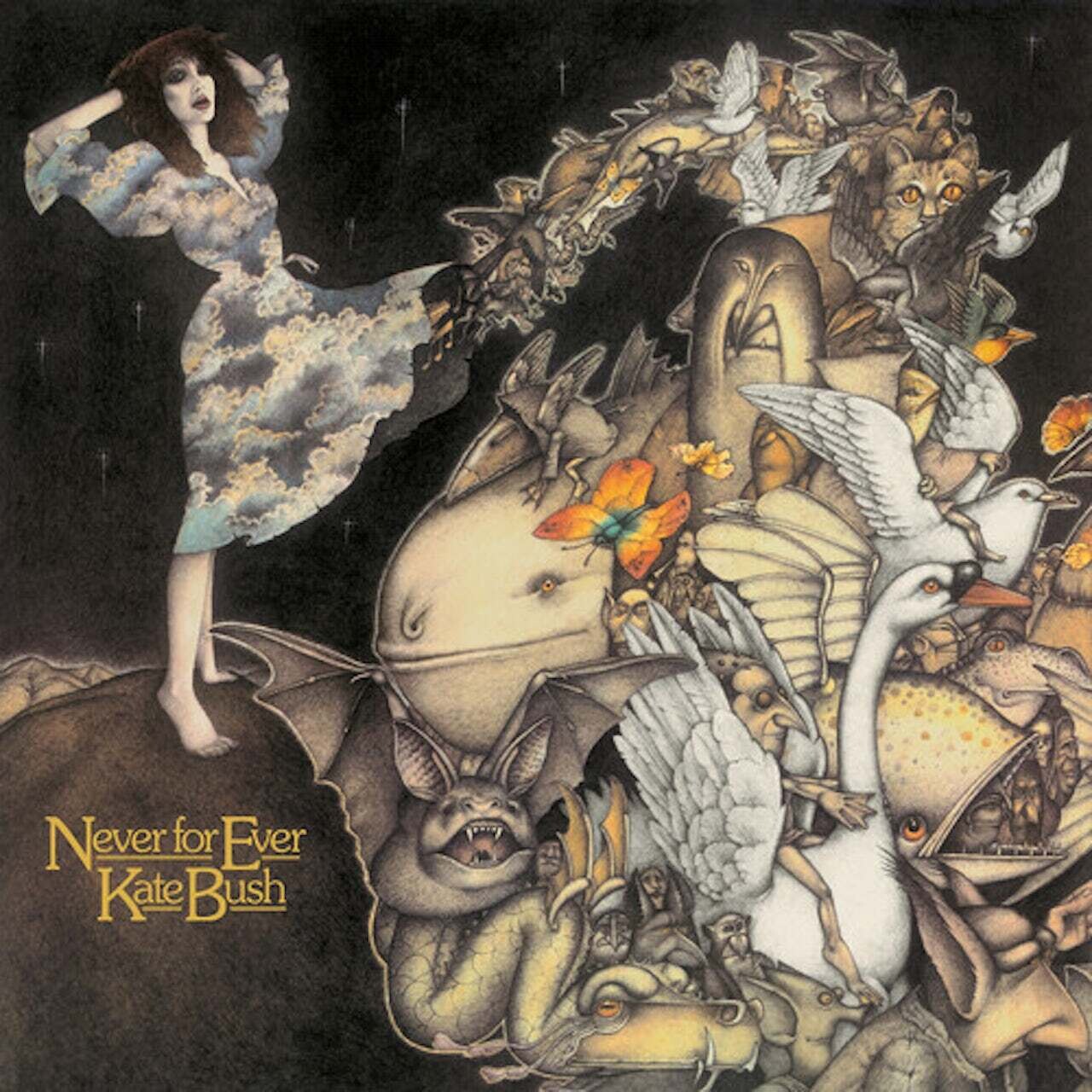 Kate Bush / Never For Ever Blade Bullet Grey Vinyl