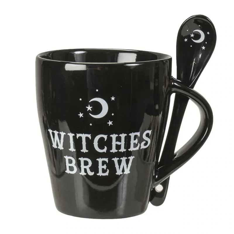 Witches Brew Mug &amp; Spoon Set