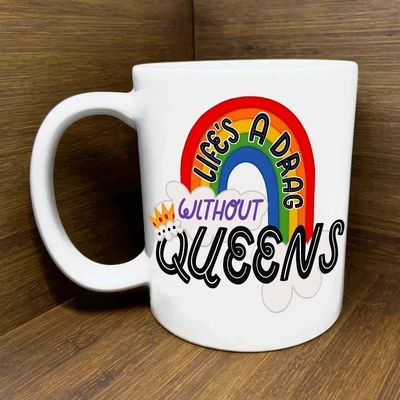 Life&#39;s A Drag Mug