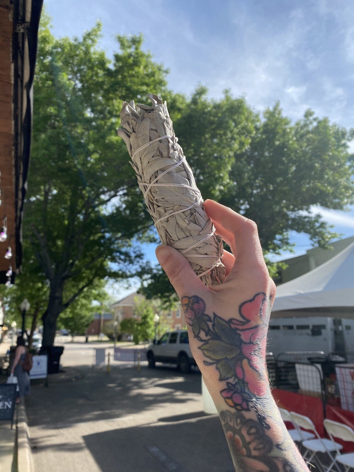 White Sage Wand 5 Inch