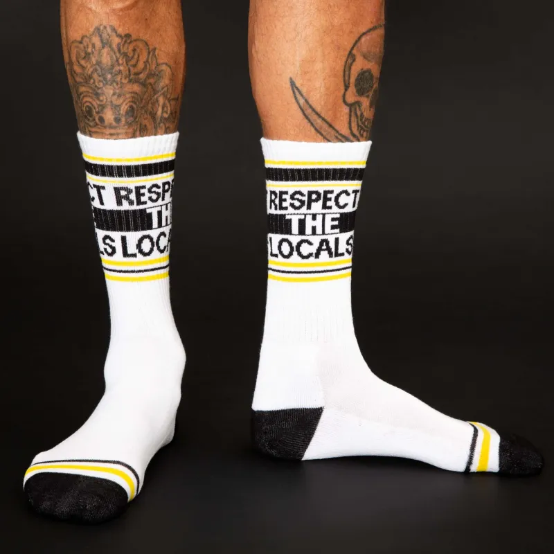 BQ Respect The Locals Socks